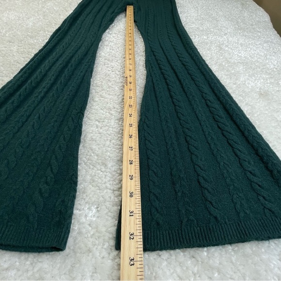 Victoria’s Secret cable knit fold over flare pants comfy loungewear preppy small - Picture 10 of 10